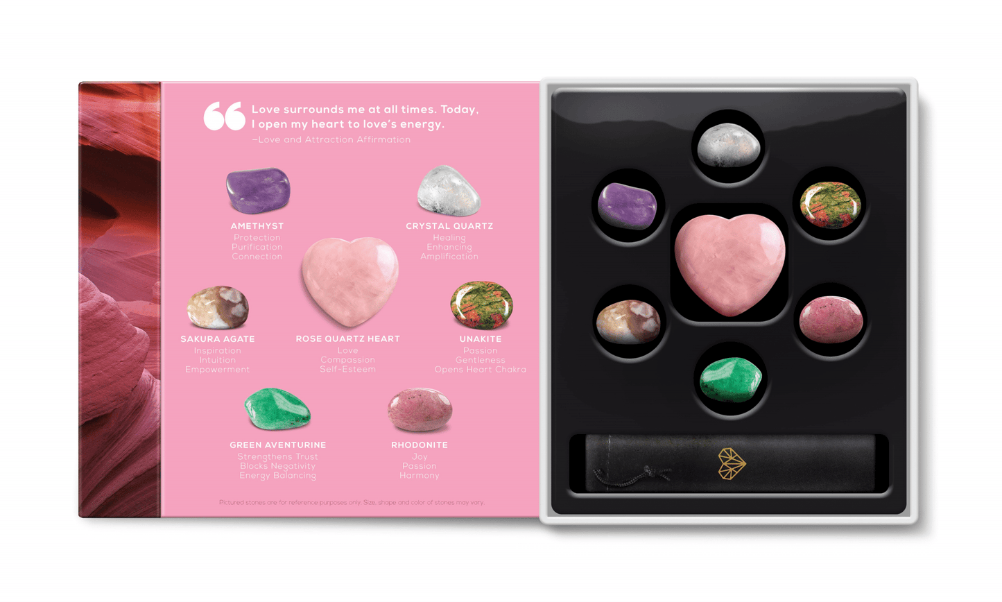 Love and Attraction Gemstone Collection Kit