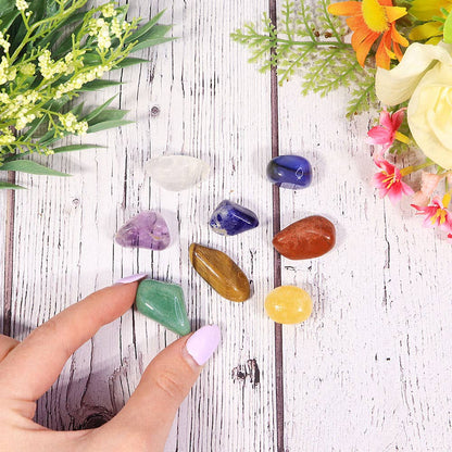 Chakra Balancing Stone Kit with Sage & Selenite