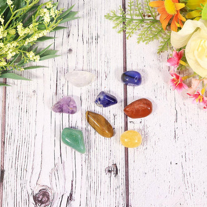 Chakra Balancing Stone Kit with Sage & Selenite