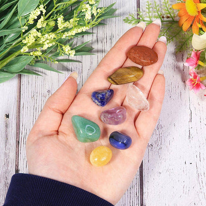 Chakra Balancing Stone Kit with Sage & Selenite